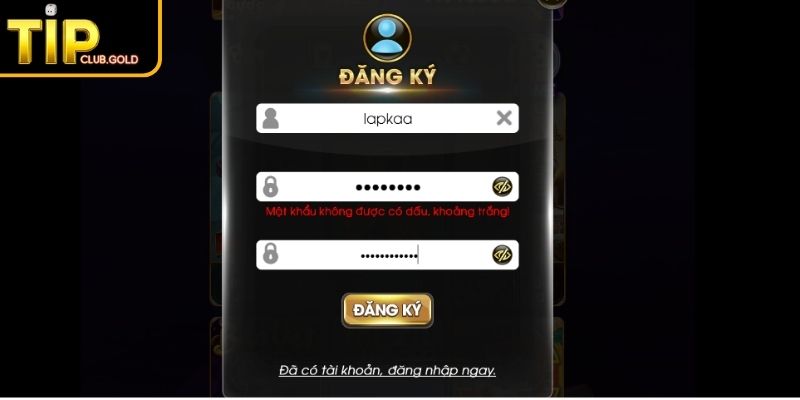 Đăng Ký TIPCLUB - Hướng Dẫn Chi Tiết Cho Người Chơi Mới 3 Kiểm tra thông tin và xác minh đăng ký TIPCLUB