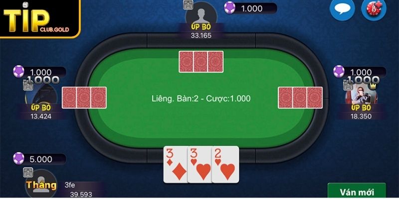 Liêng TIPCLUB - Trải Nghiệm Game Bài Kịch Tính, Dễ Thắng Lớn 3 Khai thác vòng tố cuối