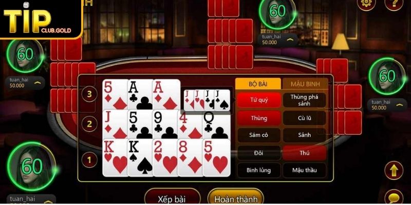 Mậu Binh TIPCLUB - Luật Chơi Chuẩn Xác & Bí Quyết Từ Cao Thủ 2 Cách tính điểm và thắng thua