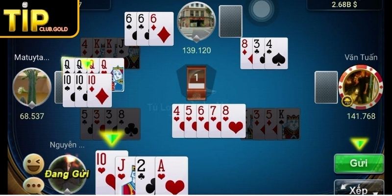 Phỏm TIPCLUB - Trải Nghiệm Game Bài Trí Tuệ Chuyên Nghiệp 2 Kết thúc ván Phỏm TIPCLUB